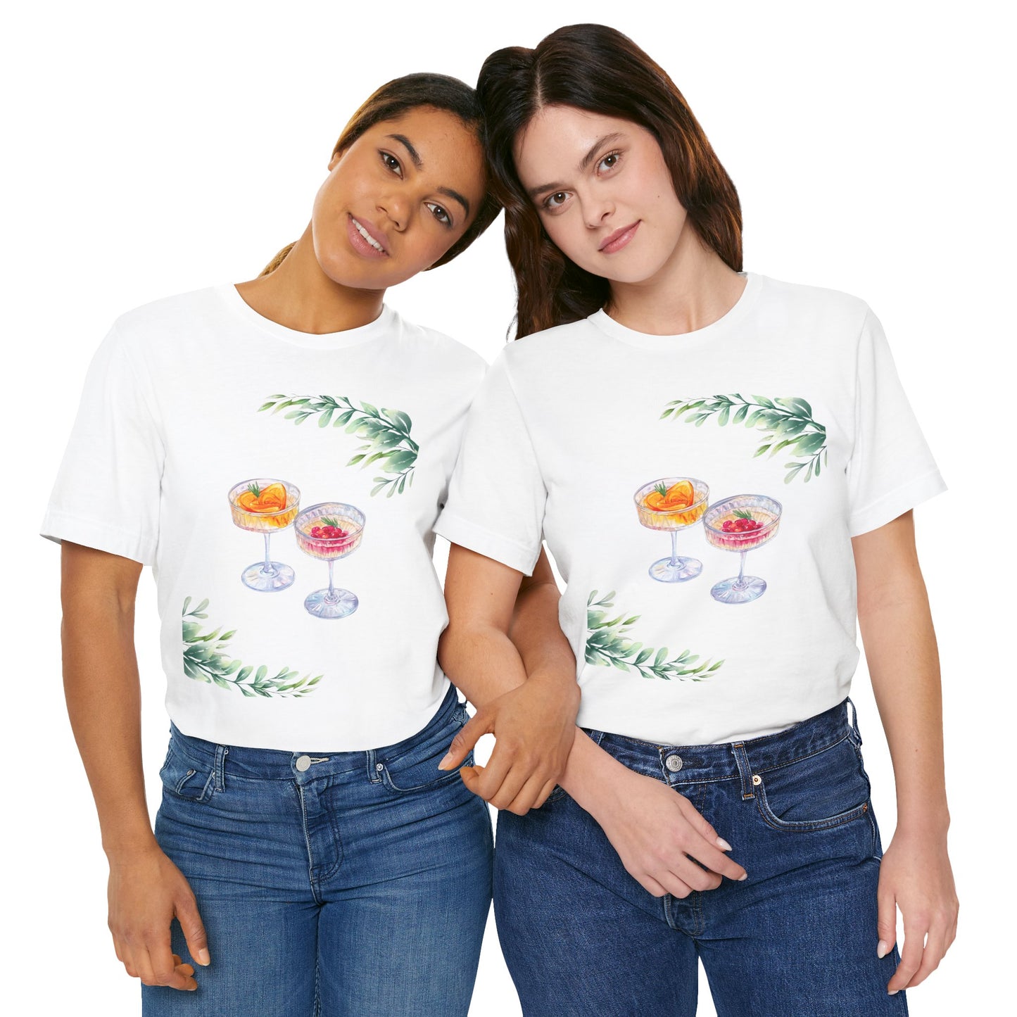Sips & Blooms Tee