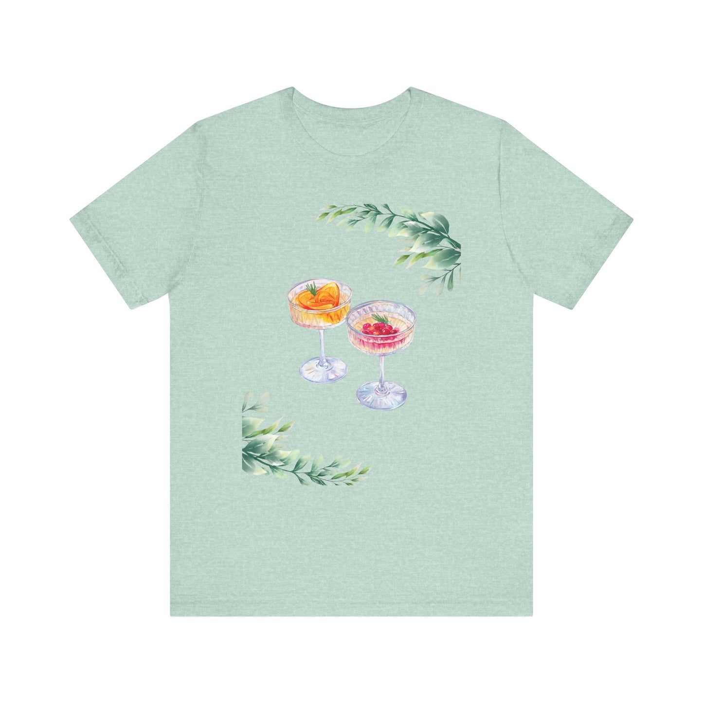 Sips & Blooms Tee