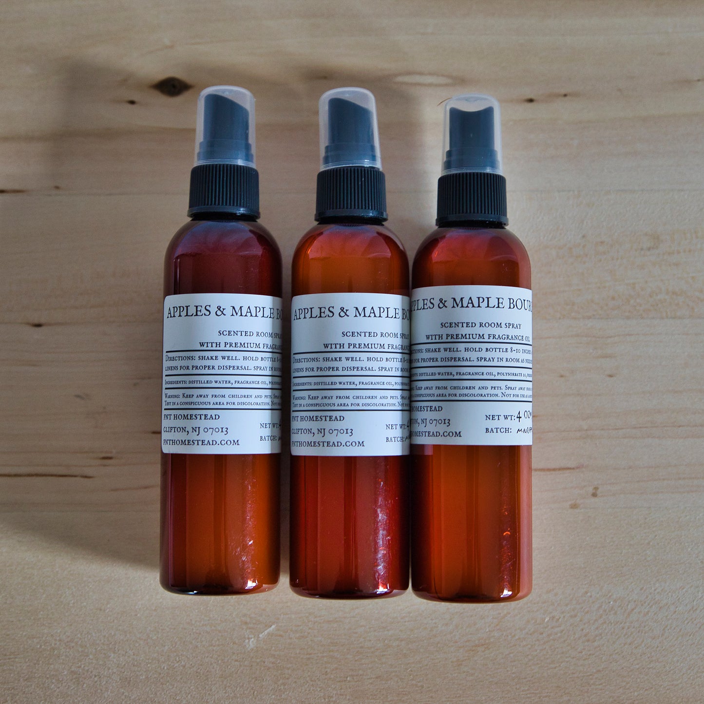 Apples And Maple Bourbon Room Spray