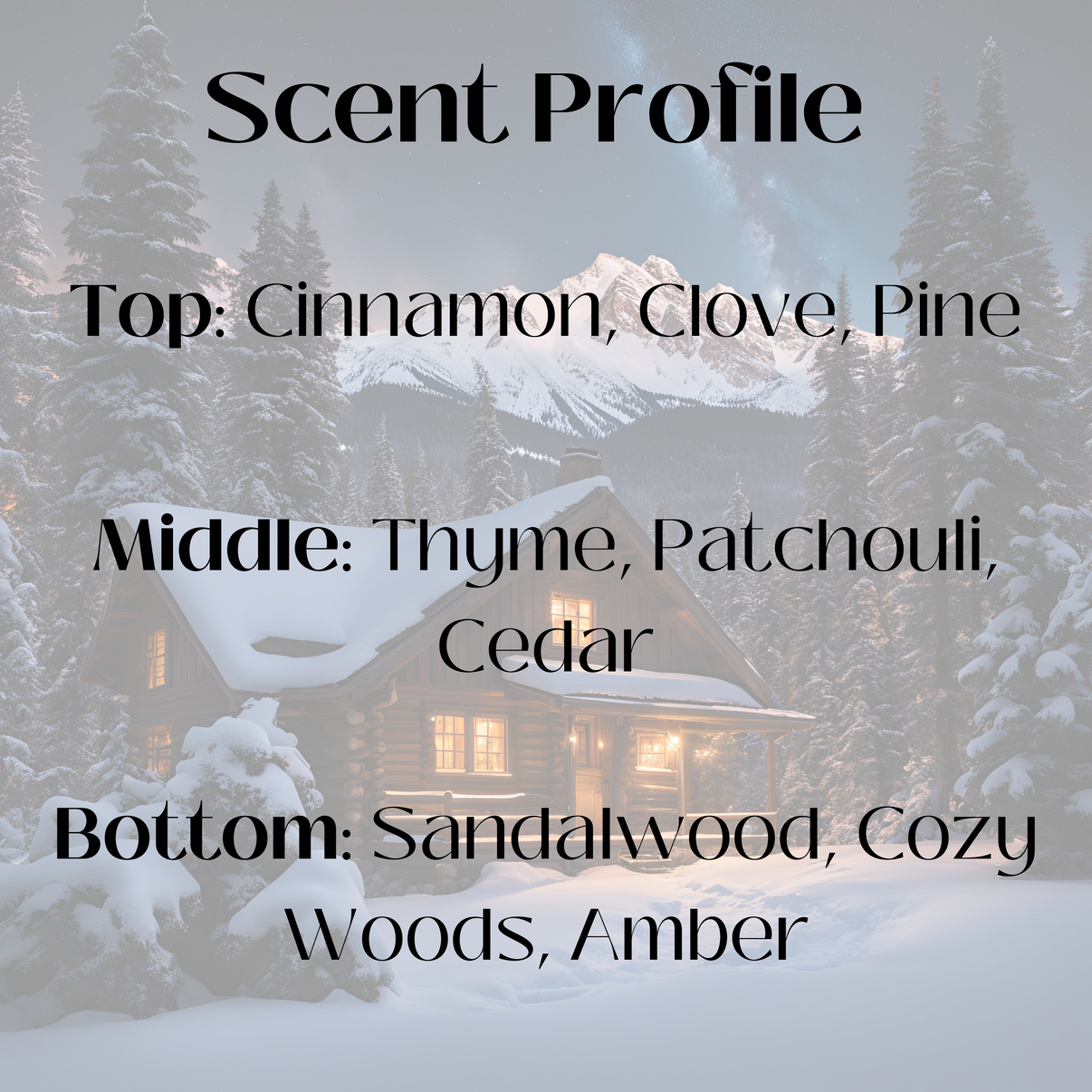 Snowy Mountain Retreat Room Spray