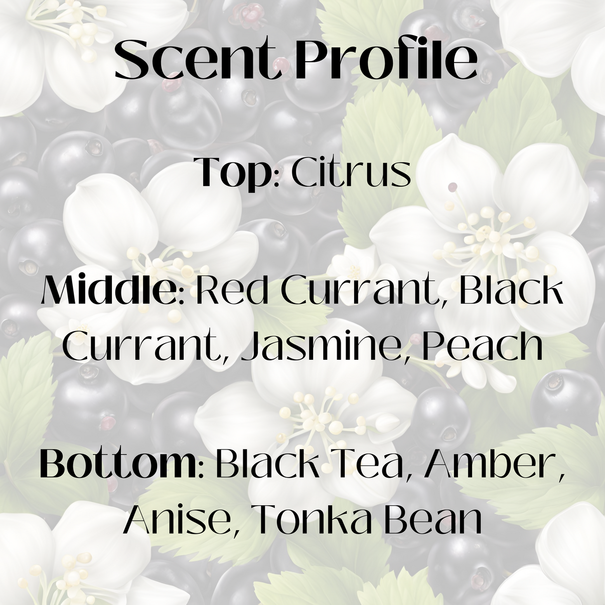 Black Currant and Jasmine Room Spray