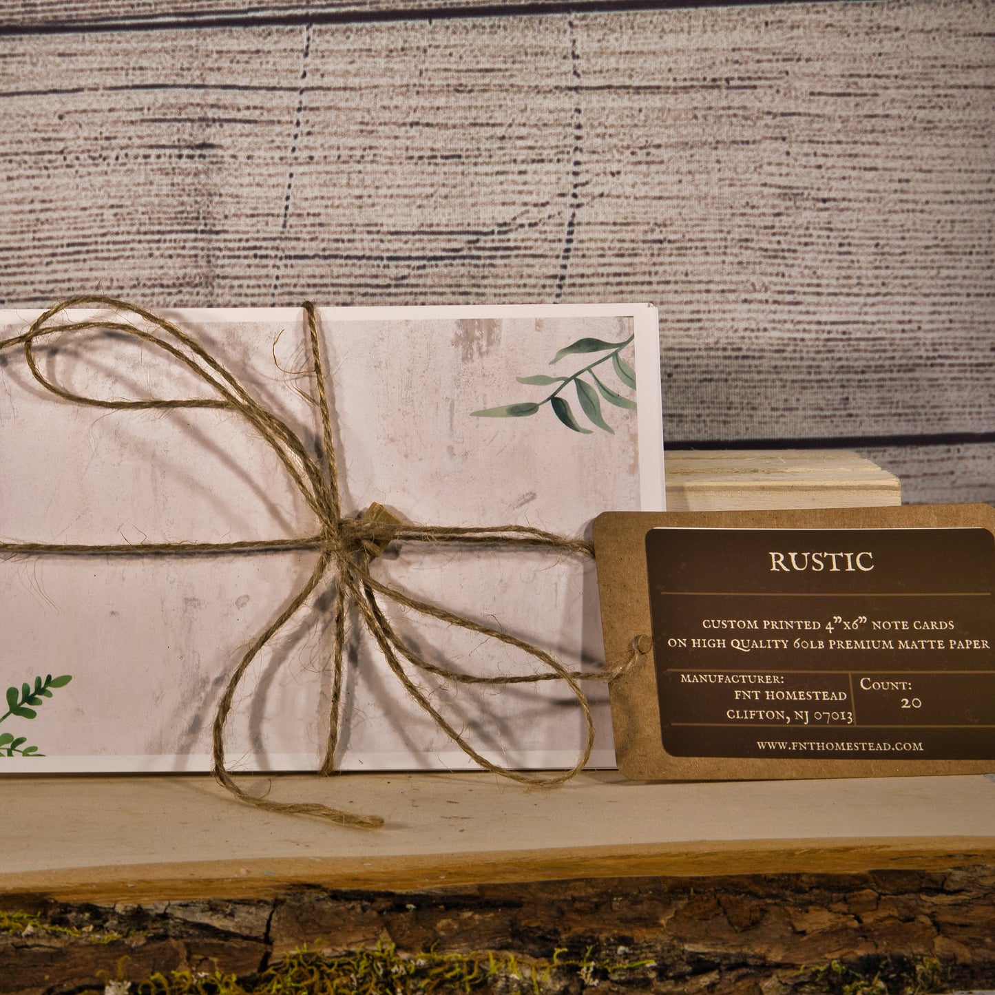 Rustic Note Cards