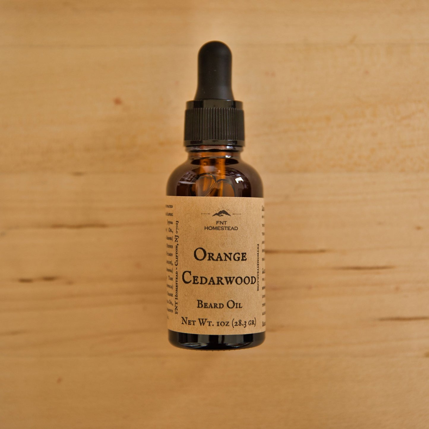 Orange Cedarwood Beard Oil