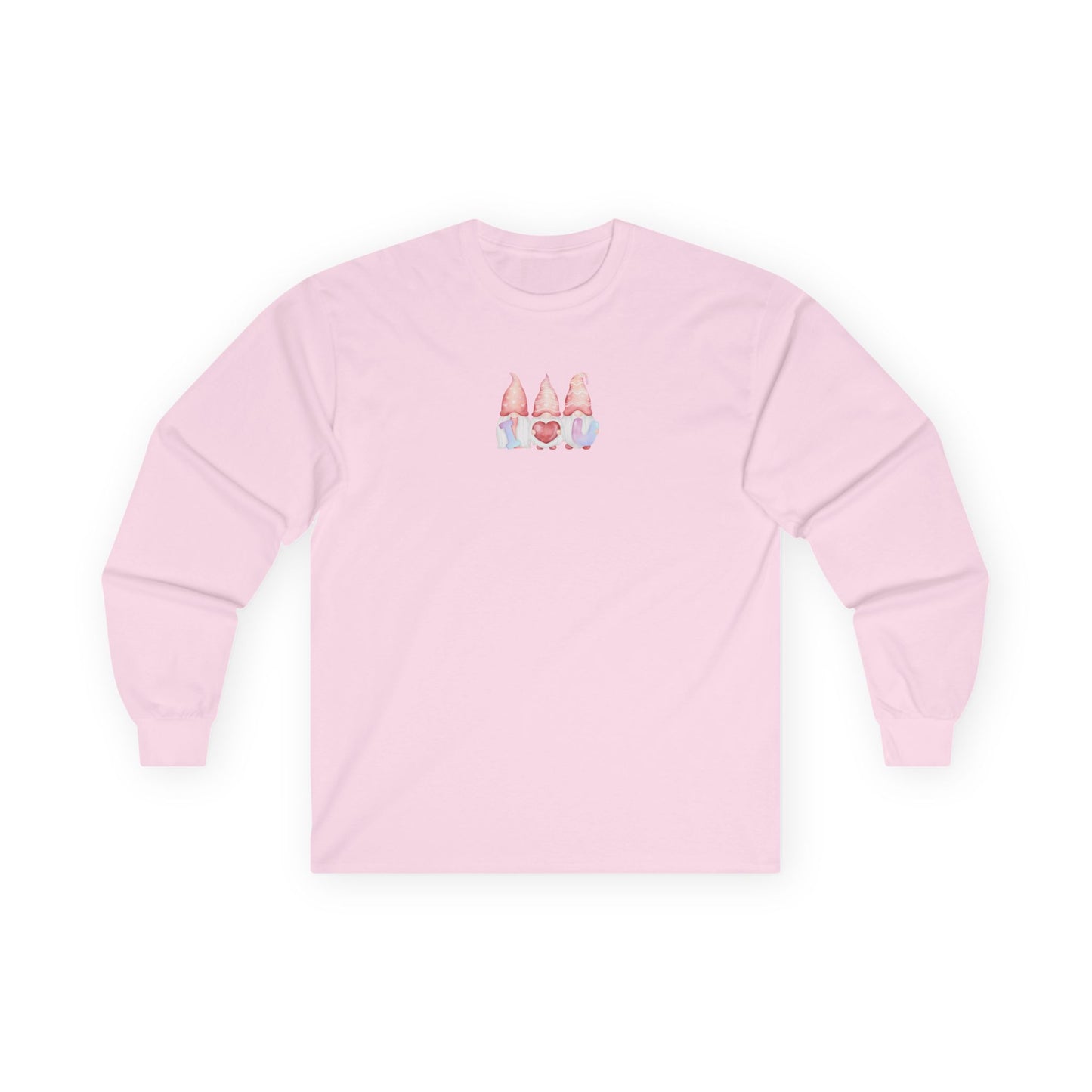 "Gnome-body Loves You More" Valentine's Long Sleeve Tee