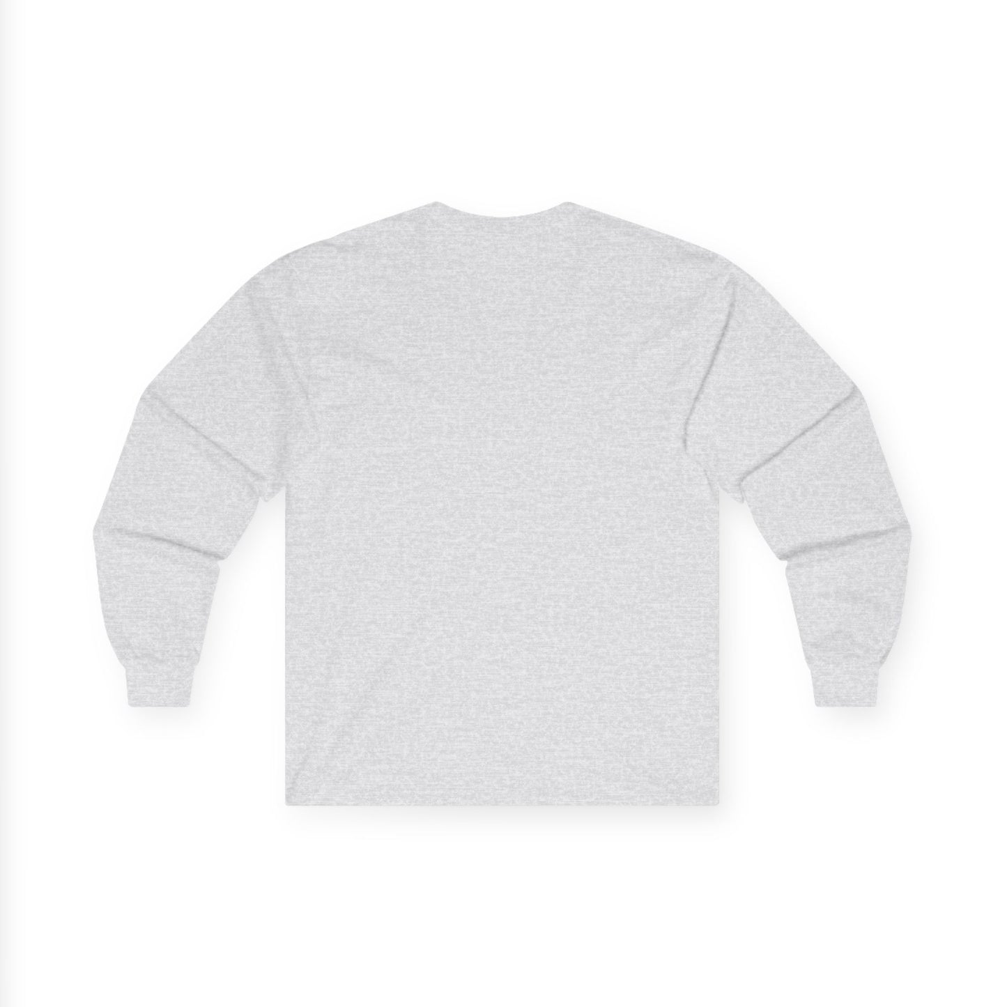 Gray sweatshirt on a white background