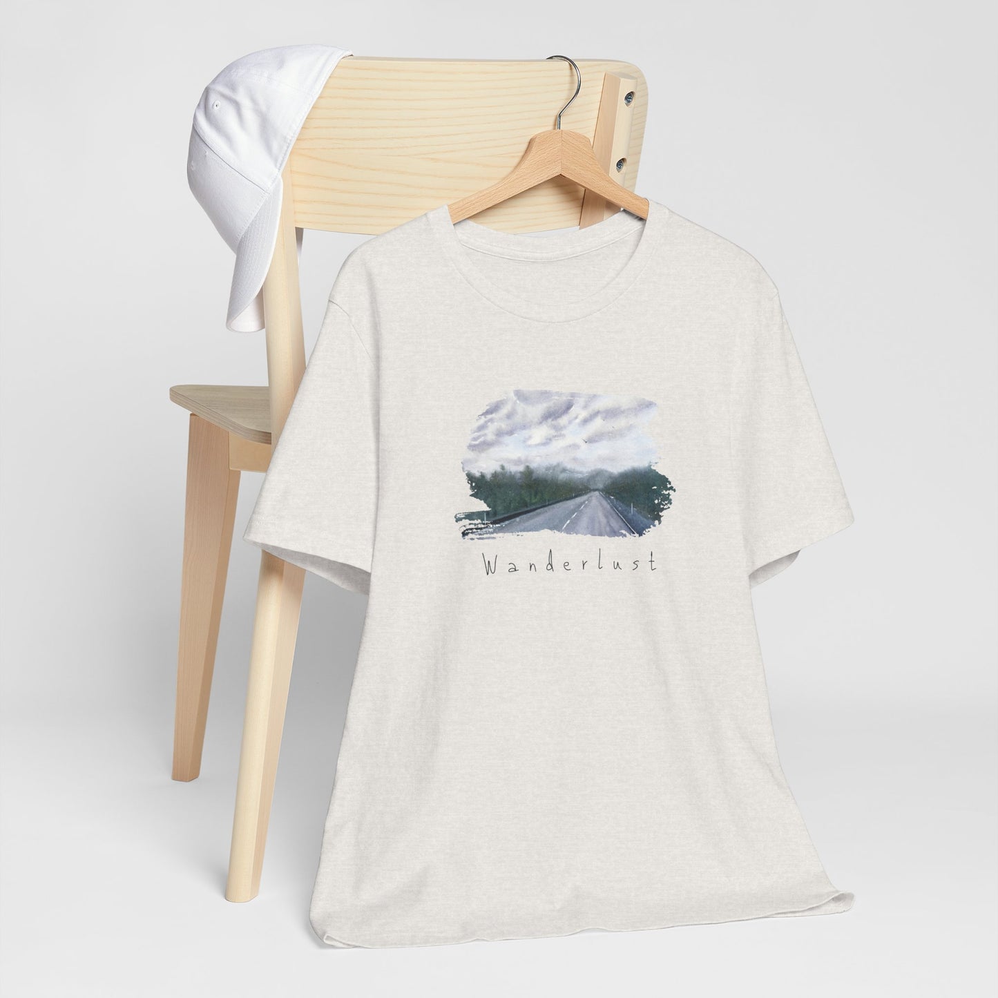 Wanderlust Tee - Road Trip Adventure Unisex Jersey Short Sleeve