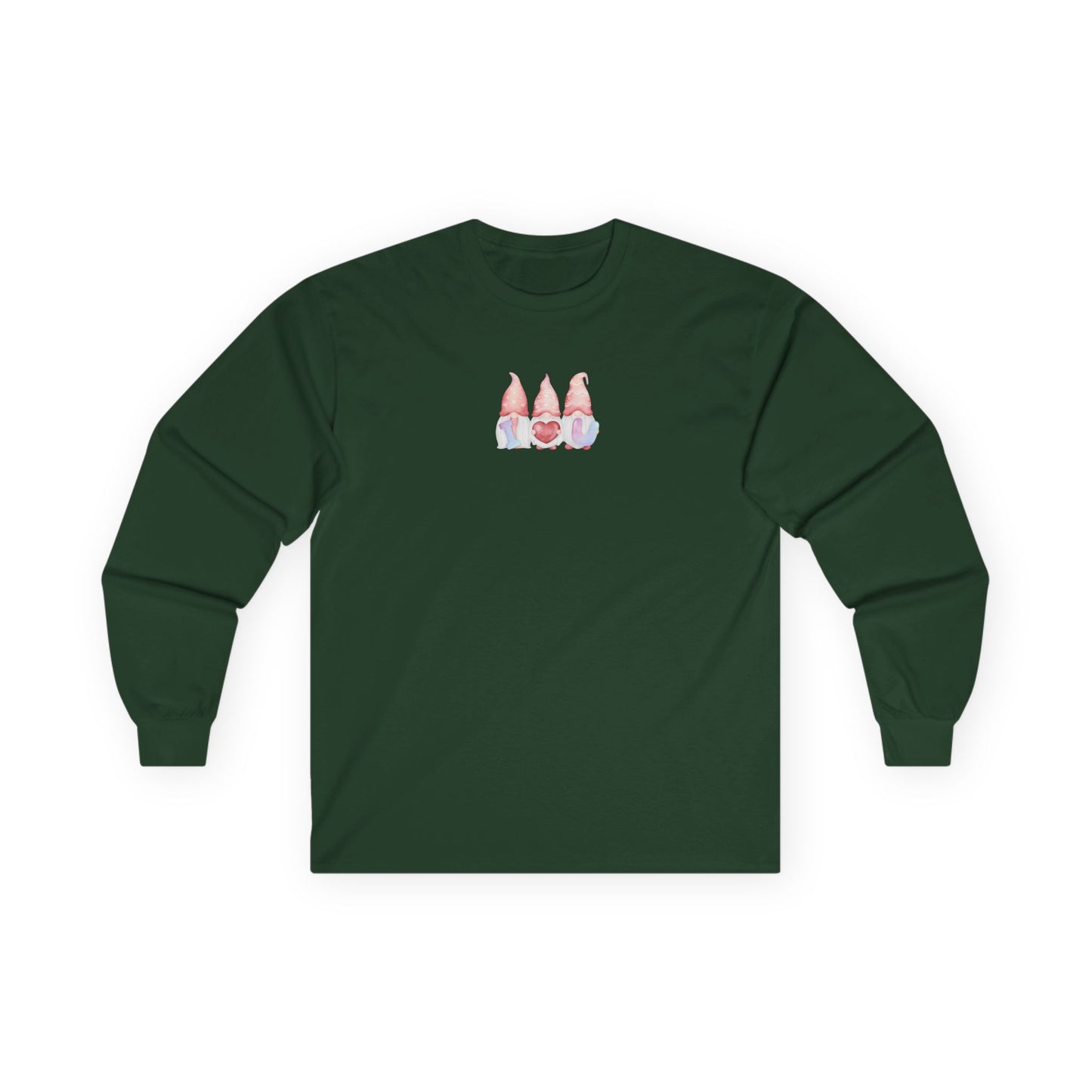 "Gnome-body Loves You More" Valentine's Long Sleeve Tee