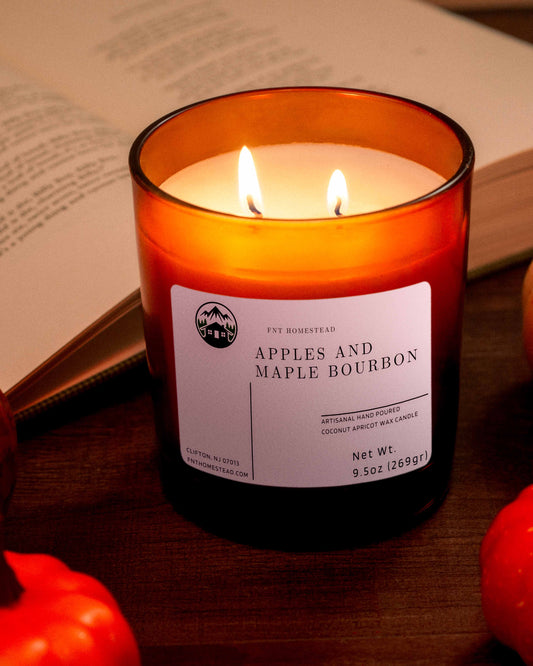 Apples and Maple Bourbon Candle - Revised