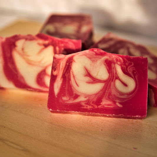 Candy Cane Soap