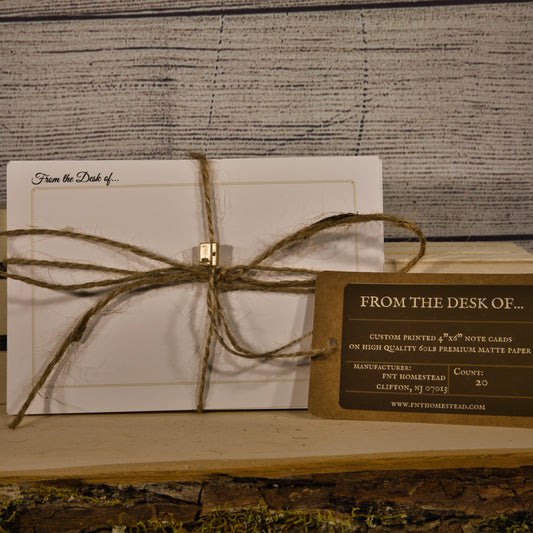 From the Desk of... Note Cards