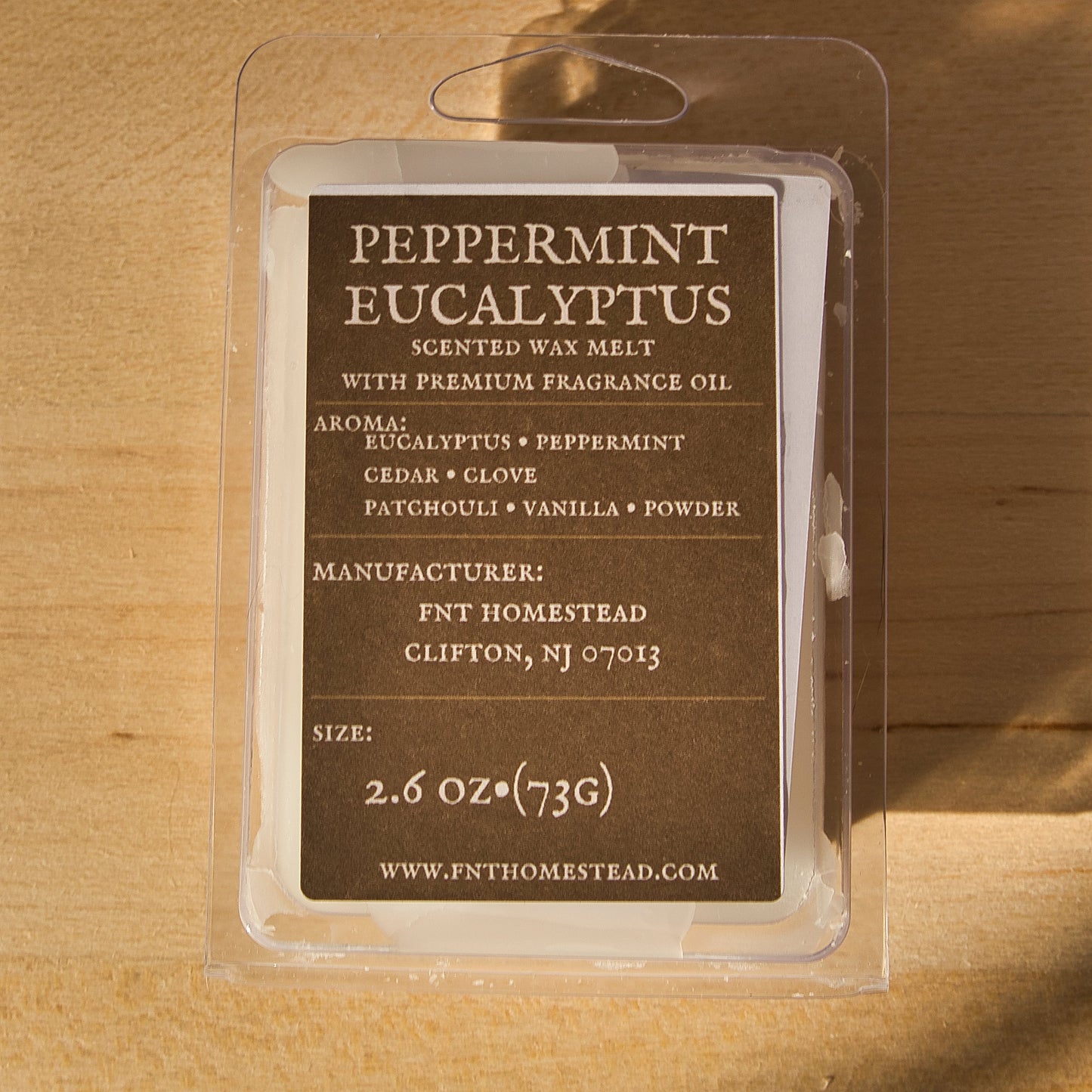 Peppermint Eucalyptus Wax Melt