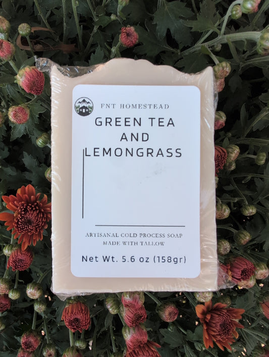 Green Tea and Lemongrass Soap