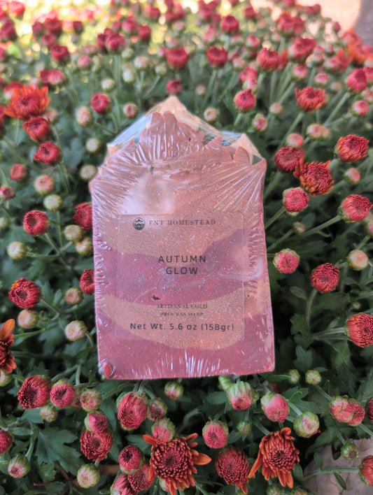 Autumn Glow Frosted Soap